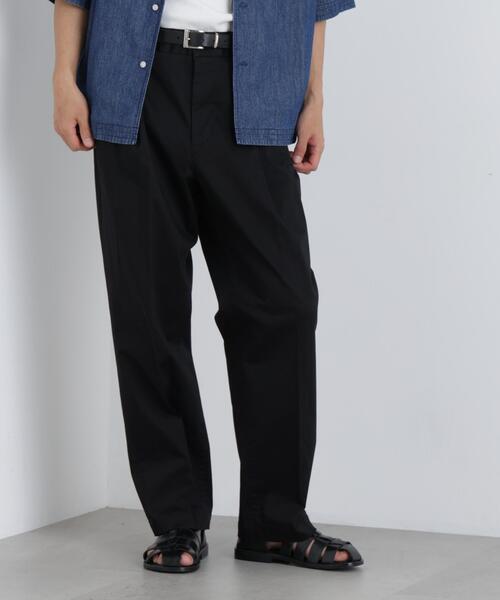 NANO universe（ナノユニバース）の「NewOnTrousers ウォッシュサテンWide テーパー（その他パンツ・メンズ・グレイッシュベージュ/ダークブラウン/ブラック・XL/M/S/L）」の18枚目の写真