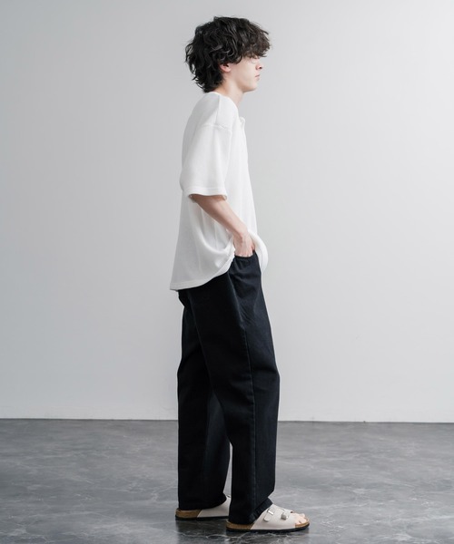 Rocky Monroe(ロッキーモンロー)の「AUTENTI オーテンティ ダブルベルト レザーサンダル/フラットサンダル(サンダル・メンズ・ブラック/ダークブラウン/アイボリー・40/41/42/43)」の21枚目の写真