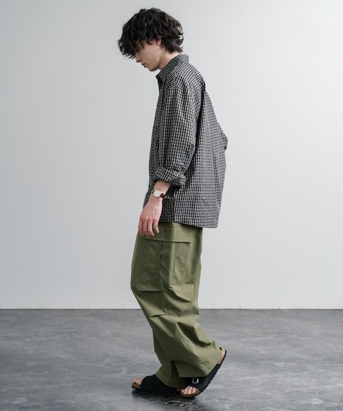 Rocky Monroe(ロッキーモンロー)の「AUTENTI オーテンティ ダブルベルト レザーサンダル/フラットサンダル(サンダル・メンズ・ブラック/ダークブラウン/アイボリー・40/41/42/43)」の15枚目の写真