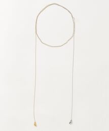 SOAC/Drop Bicolor Long Necklace