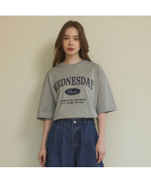 W/シグニチャーオーバーサイズ半袖Tシャツ (6色)
