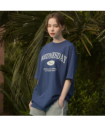 W/シグニチャーオーバーサイズ半袖Tシャツ (6色)