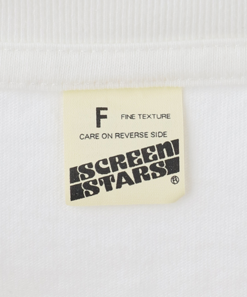 SCREEN STARS(スクリーンスターズ)の「《追加》SCREEN STARS SLOBE別注 ショートニュースペーパーTEE(Tシャツ/カットソー・レディース・ピンク/ホワイト・FREE)」の18枚目の写真