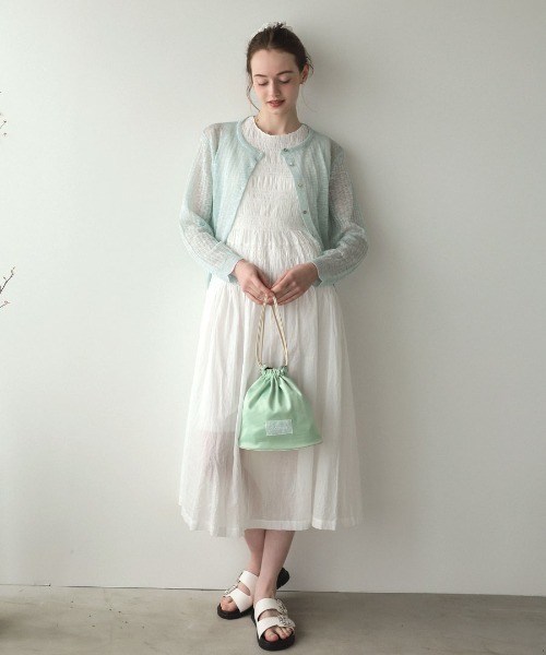 DONOBAN(ドノバン)の「リバーシブルサテンバッグ(ハンドバッグ・レディース・ライトピンク/ミント/ライトブルー/ブラック・ONE SIZE)」の18枚目の写真