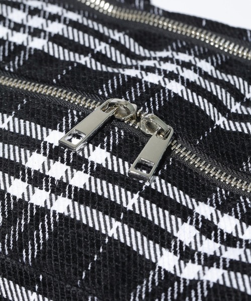 XLARGE(エクストララージ)の「PLAID TOTE BAG(トートバッグ・メンズ・ブラウン/ブラック/オリーブ・ONE SIZE)」の11枚目の写真