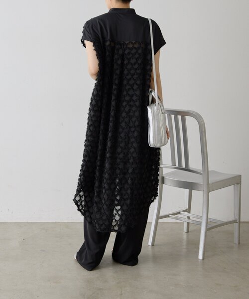 ear PAPILLONNER(イアパピヨネ)の「カットJQシャツコーデセット【SUM1 STYLE】(つなぎ/オールインワン・レディース・ブルー/ブラック・FREE)」の18枚目の写真