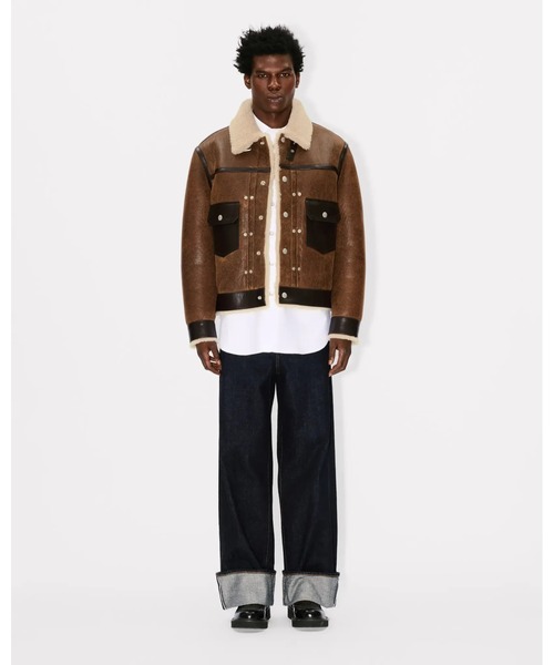 KENZO/ケンゾー】SHEARLING TRUCKER JACKET（ムートンコート）｜THE