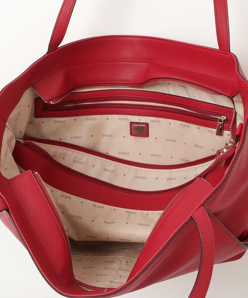 Guess(ゲス)の「DEVON Tote トートバッグ(トートバッグ・レディース・ブラック/レッド・ONE SIZE)」の22枚目の写真