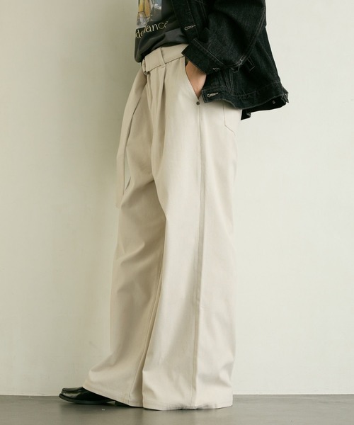 PBLIM(ページボーイリム)の「《UNISEX》コーデュロイベルトパンツ(その他パンツ・レディース・クリーム/チャコールグレー・LARGE/MEDIUM)」の19枚目の写真