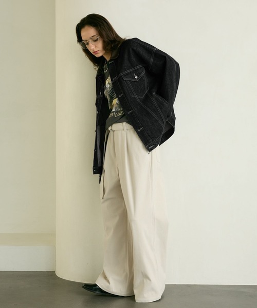 PBLIM(ページボーイリム)の「《UNISEX》コーデュロイベルトパンツ(その他パンツ・レディース・クリーム/チャコールグレー・LARGE/MEDIUM)」の22枚目の写真