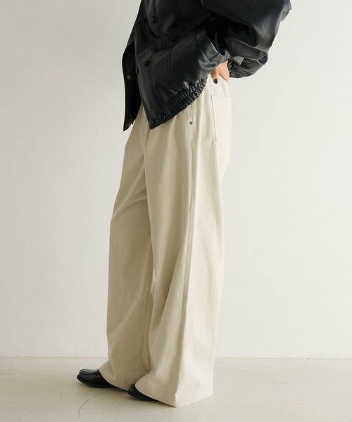PBLIM(ページボーイリム)の「《UNISEX》コーデュロイベルトパンツ(その他パンツ・レディース・クリーム/チャコールグレー・LARGE/MEDIUM)」の13枚目の写真