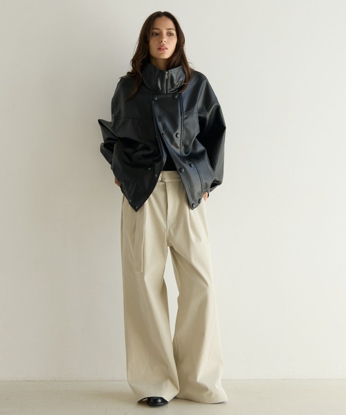 PBLIM(ページボーイリム)の「《UNISEX》コーデュロイベルトパンツ(その他パンツ・レディース・クリーム/チャコールグレー・LARGE/MEDIUM)」の14枚目の写真