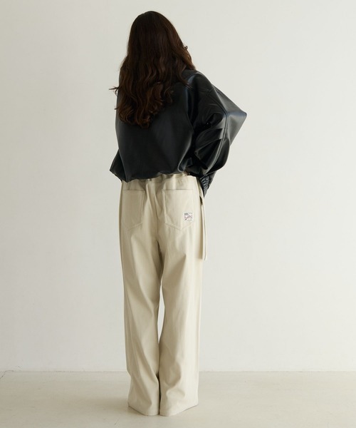 PBLIM(ページボーイリム)の「《UNISEX》コーデュロイベルトパンツ(その他パンツ・レディース・クリーム/チャコールグレー・LARGE/MEDIUM)」の17枚目の写真
