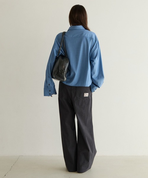 PBLIM(ページボーイリム)の「《UNISEX》コーデュロイベルトパンツ(その他パンツ・レディース・クリーム/チャコールグレー・LARGE/MEDIUM)」の11枚目の写真