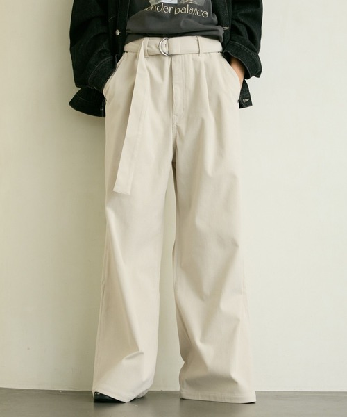 PBLIM(ページボーイリム)の「《UNISEX》コーデュロイベルトパンツ(その他パンツ・レディース・クリーム/チャコールグレー・LARGE/MEDIUM)」の18枚目の写真