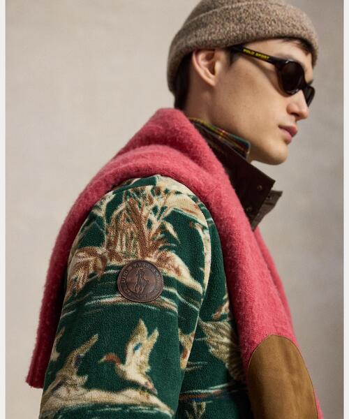 POLO RALPH LAUREN(ポロ ラルフ ローレン)の「ダックプリント ブラッシュド フリース プルオーバー(その他トップス・メンズ・グリーン・L/M/S/XS)」の6枚目の写真
