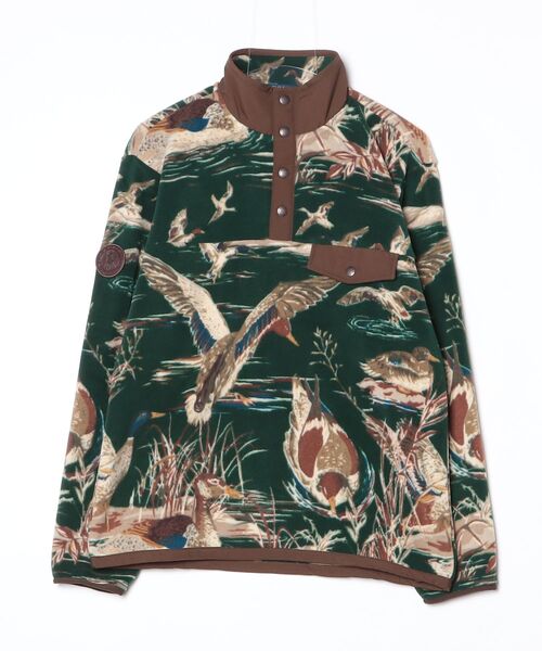 POLO RALPH LAUREN(ポロ ラルフ ローレン)の「ダックプリント ブラッシュド フリース プルオーバー(その他トップス・メンズ・グリーン・L/M/S/XS)」の8枚目の写真