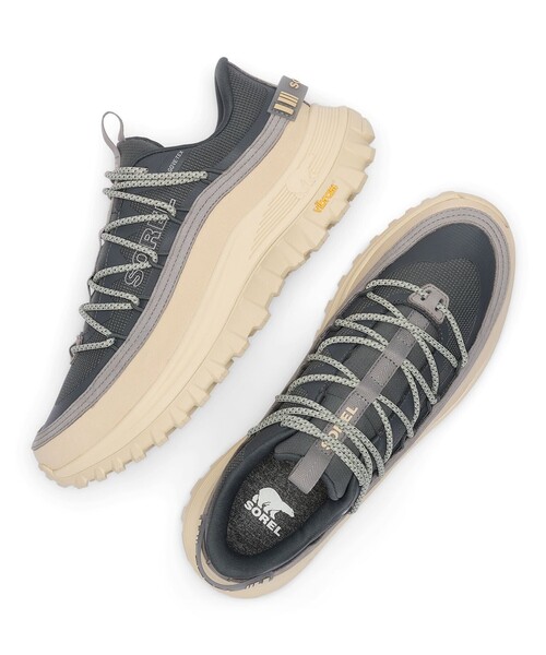 SOREL(ソレル)の「SOREL/ コールサインホライゾンロウゴアテックス /ソレル(スニーカー・メンズ・グレー/ブラック・25.5cm/26.5cm/27.5cm/28.5cm/25.0cm/26.0cm/27.0cm/28.0cm/29.0cm)」の5枚目の写真
