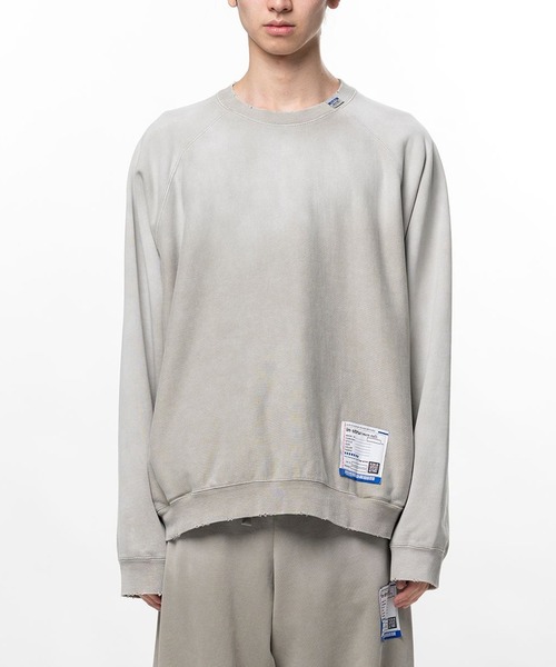 In・stru(men-tal).(インストルメンタル)の「【in・stru(men-tal).】FRENCH TERRY DISTRESSED PULLOVER(スウェット・メンズ・ブラック/レッド/タン/グリーン・46/48)」の3枚目の写真