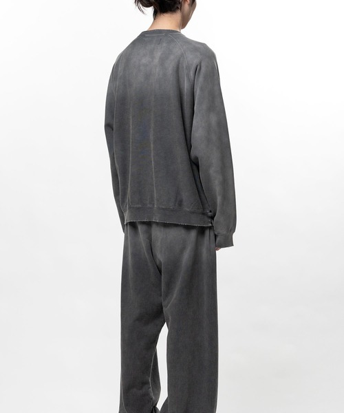 In・stru(men-tal).(インストルメンタル)の「【in・stru(men-tal).】FRENCH TERRY DISTRESSED PULLOVER(スウェット・メンズ・ブラック/レッド/タン/グリーン・46/48)」の19枚目の写真