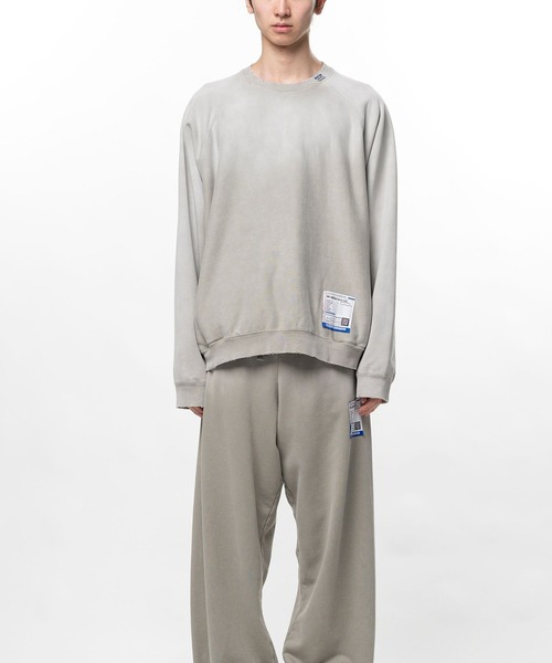 In・stru(men-tal).(インストルメンタル)の「【in・stru(men-tal).】FRENCH TERRY DISTRESSED PULLOVER(スウェット・メンズ・ブラック/レッド/タン/グリーン・46/48)」の11枚目の写真