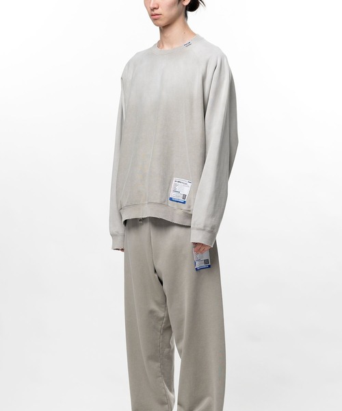 In・stru(men-tal).(インストルメンタル)の「【in・stru(men-tal).】FRENCH TERRY DISTRESSED PULLOVER(スウェット・メンズ・ブラック/レッド/タン/グリーン・46/48)」の12枚目の写真
