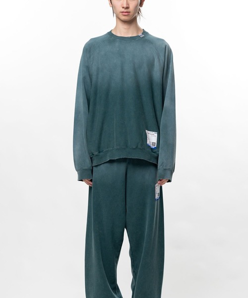 In・stru(men-tal).(インストルメンタル)の「【in・stru(men-tal).】FRENCH TERRY DISTRESSED PULLOVER(スウェット・メンズ・ブラック/レッド/タン/グリーン・46/48)」の15枚目の写真