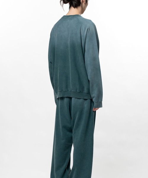 In・stru(men-tal).(インストルメンタル)の「【in・stru(men-tal).】FRENCH TERRY DISTRESSED PULLOVER(スウェット・メンズ・ブラック/レッド/タン/グリーン・46/48)」の5枚目の写真
