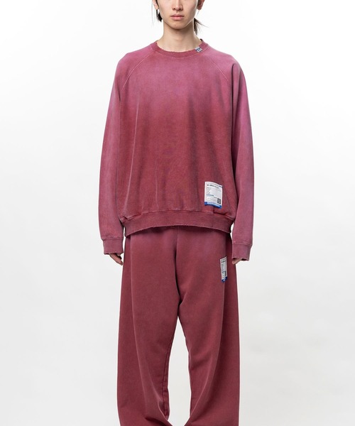 In・stru(men-tal).(インストルメンタル)の「【in・stru(men-tal).】FRENCH TERRY DISTRESSED PULLOVER(スウェット・メンズ・ブラック/レッド/タン/グリーン・46/48)」の7枚目の写真