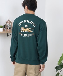 アーチロゴトラ刺繍スウェット