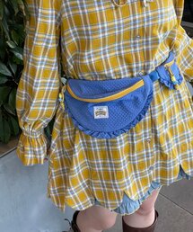 【HELLO.SANFRANCISCO/ハローサンフランシスコ】リップフリルコンビウエストBAG