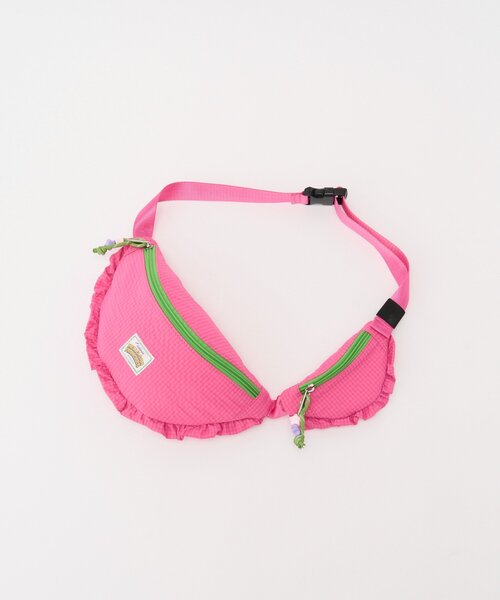 HELLO.SANFRANCISCO(ハローサンフランシスコ)の「【HELLO.SANFRANCISCO/ハローサンフランシスコ】リップフリルコンビウエストBAG(ボディバッグ/ウエストポーチ・レディース・ブルー/ピンク・ONE SIZE)」の16枚目の写真