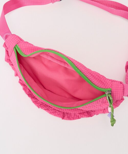 HELLO.SANFRANCISCO(ハローサンフランシスコ)の「【HELLO.SANFRANCISCO/ハローサンフランシスコ】リップフリルコンビウエストBAG(ボディバッグ/ウエストポーチ・レディース・ブルー/ピンク・ONE SIZE)」の19枚目の写真