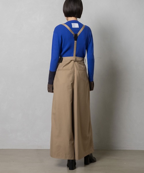 MARECHAL TERRE（マルシャルテル）の「サロペットパンツ（サロペット/オーバーオール・レディース・ブラック/グリーン/ベージュ/グレー・MEDIUM）」の12枚目の写真