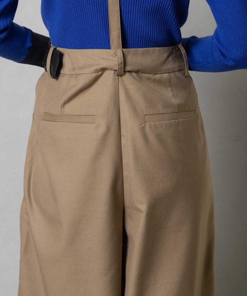 MARECHAL TERRE（マルシャルテル）の「サロペットパンツ（サロペット/オーバーオール・レディース・ブラック/グリーン/ベージュ/グレー・MEDIUM）」の19枚目の写真