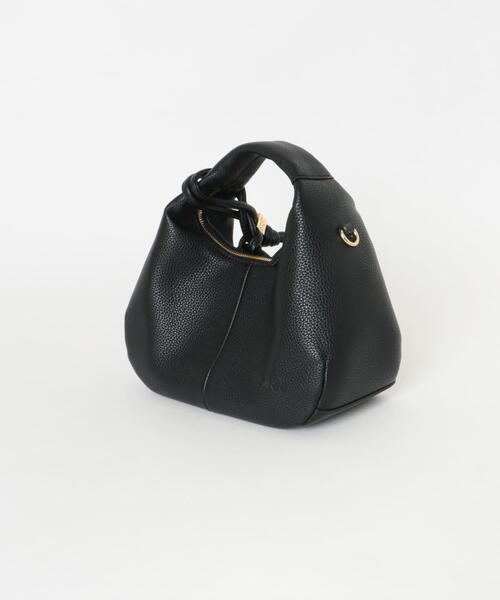 GANNI（ガニー）の「GANNI　HOBO MINI GRAINED（ショルダーバッグ・レディース・ブラック・-）」の7枚目の写真