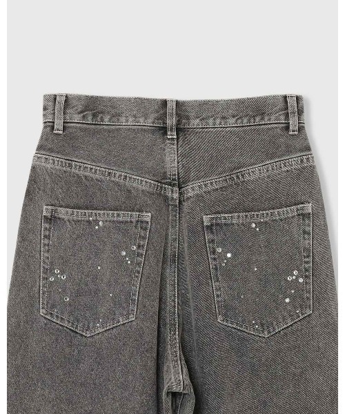 THINGS THAT MATTER(シングス ザット マター)の「SPARKLE DENIM PANTS/スパークルデニムパンツ(デニムパンツ・レディース・ブルー/ブラック・1/2)」の13枚目の写真