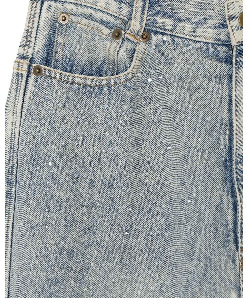 THINGS THAT MATTER(シングス ザット マター)の「SPARKLE DENIM PANTS/スパークルデニムパンツ(デニムパンツ・レディース・ブルー/ブラック・1/2)」の14枚目の写真