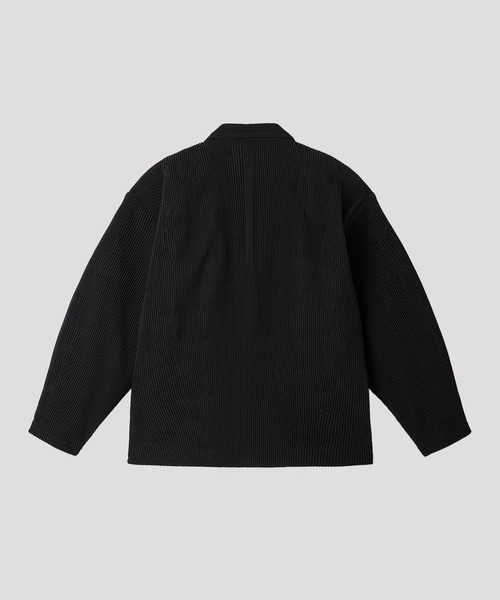 CFCL(シーエフシーエル)の「【CFCL】HYPHA TAILORED COCOON JACKET(テーラードジャケット・メンズ・ブラウン/ブラック・5/3)」の3枚目の写真