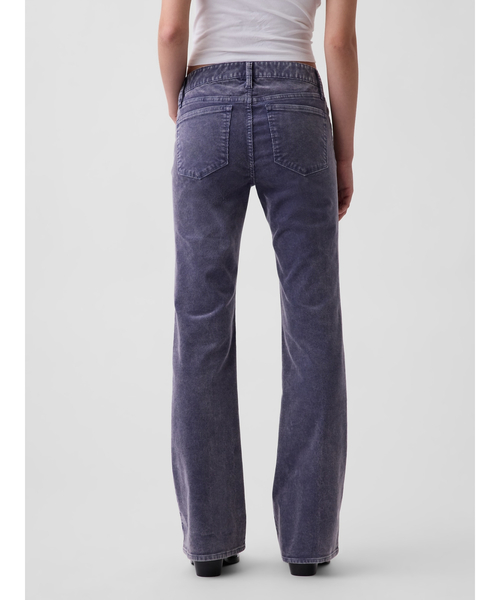 GAP（ギャップ）の「ローライズ コーデュロイ ロング＆リーンパンツ（その他パンツ・レディース・ブルー・26/27/28/29/30/23/24/25）」の3枚目の写真