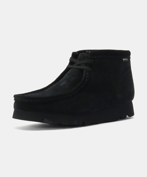 Clarks(クラークス)の「Clarks WallabeeBT GTX 26179260(モカシン/デッキシューズ・レディース・ブラック・55/50/45/40)」の2枚目の写真