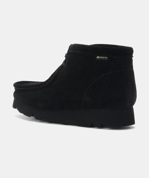 Clarks(クラークス)の「Clarks WallabeeBT GTX 26179260(モカシン/デッキシューズ・レディース・ブラック・55/50/45/40)」の3枚目の写真