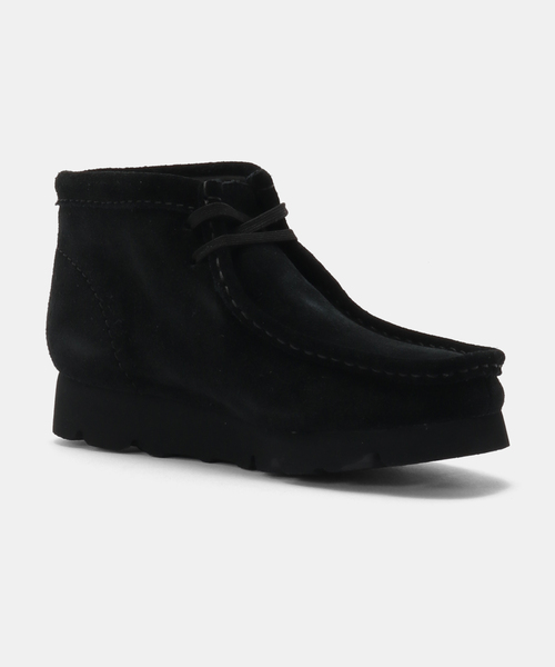 Clarks(クラークス)の「Clarks WallabeeBT GTX 26179260(モカシン/デッキシューズ・レディース・ブラック・55/50/45/40)」の5枚目の写真