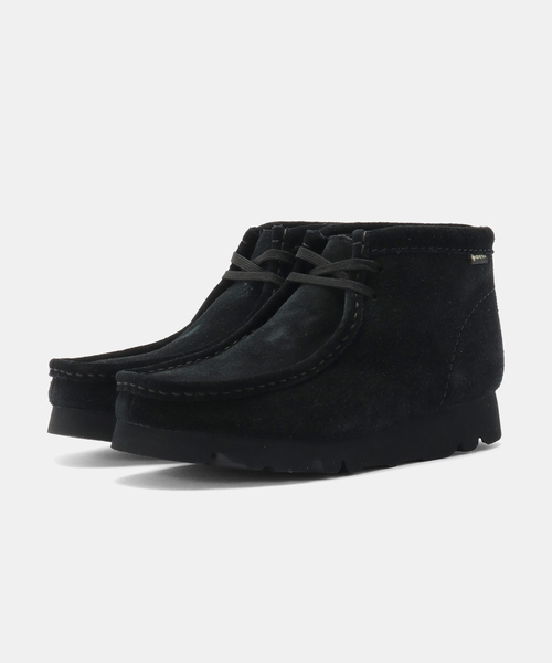 Clarks(クラークス)の「Clarks WallabeeBT GTX 26179260(モカシン/デッキシューズ・レディース・ブラック・55/50/45/40)」の7枚目の写真