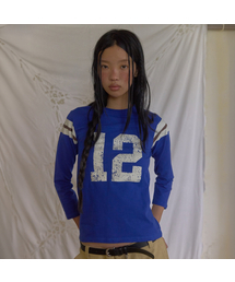Number 12 Tシャツ / ブルー