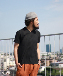 【ネイタルデザイン】Vネック ヘンプティ ヘヴィ-/V-NECK HEMP TEE HEAVY