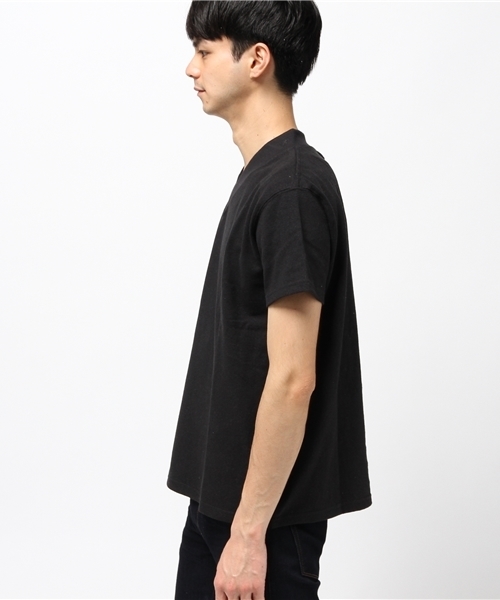 NATAL DESIGN(ネイタルデザイン)の「【ネイタルデザイン】Vネック ヘンプティ ヘヴィ-/V-NECK HEMP TEE HEAVY (Tシャツ/カットソー・メンズ・ナチュラル/ネイビー/ブラック/ブルー系その他/ブラック系その他/バイオレット/グリーン・MEDIUM/X-SMALL/SMALL/LARGE/X-LARGE)」の16枚目の写真