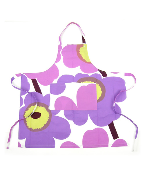marimekko（マリメッコ）の「PIENI UNIKKO / Apron（エプロン・レディース・ダークブルー/ブルー系その他/オレンジ系その他/レッド系その他/ライラック/イエロー/ブルー/グリーン/イエロー×グレー/レッド/サックスブルー/カーキ/ブラウン/パープル/ブラック/ホワイト/ライトブルー/ワインレッド/ピンク/モスグリーン/ダークグリーン/ネイビー/ボルドー/オレンジ/スカイブルー/ホワイト系その他・FREE）」の18枚目の写真