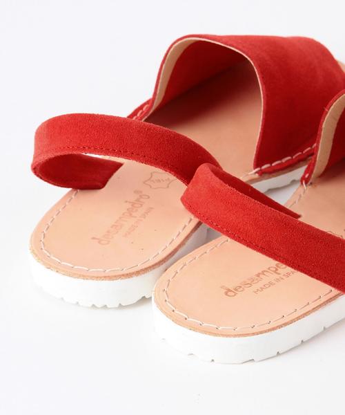 Another Edition（アナザーエディション）の「desampedroフラットサンダル/desampedro FLT SNDL◆（サンダル・レディース・ネイビー/レッド・37/38/36）」の8枚目の写真