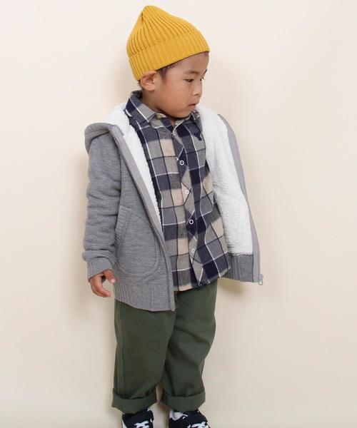 coen(コーエン)の「【coen kids】コットンツイルタックテーパードパンツ(100~150cm)(その他パンツ・キッズ・ネイビー/ベージュ/オリーブ/コバルトブルー・110/130/100/120/140/150)」の9枚目の写真